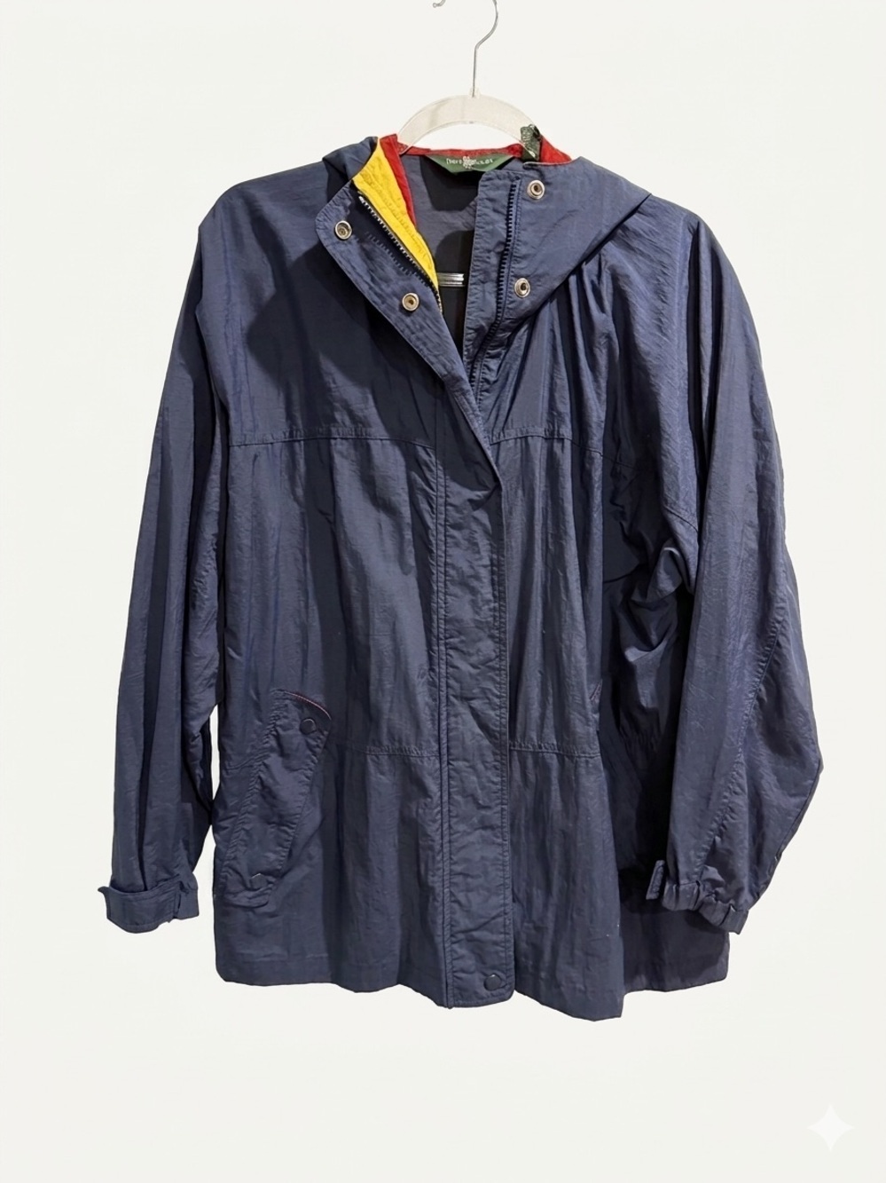 90s Hooded Women's Small Autumn Jacket Eclectic Grandpa Preppy Outerwear Retro